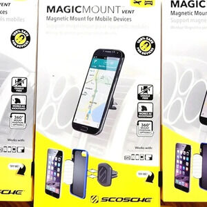 Scosche magicMOUNT vent Magnetic Car Vent Mount for Mobile Devices New in‎ Box